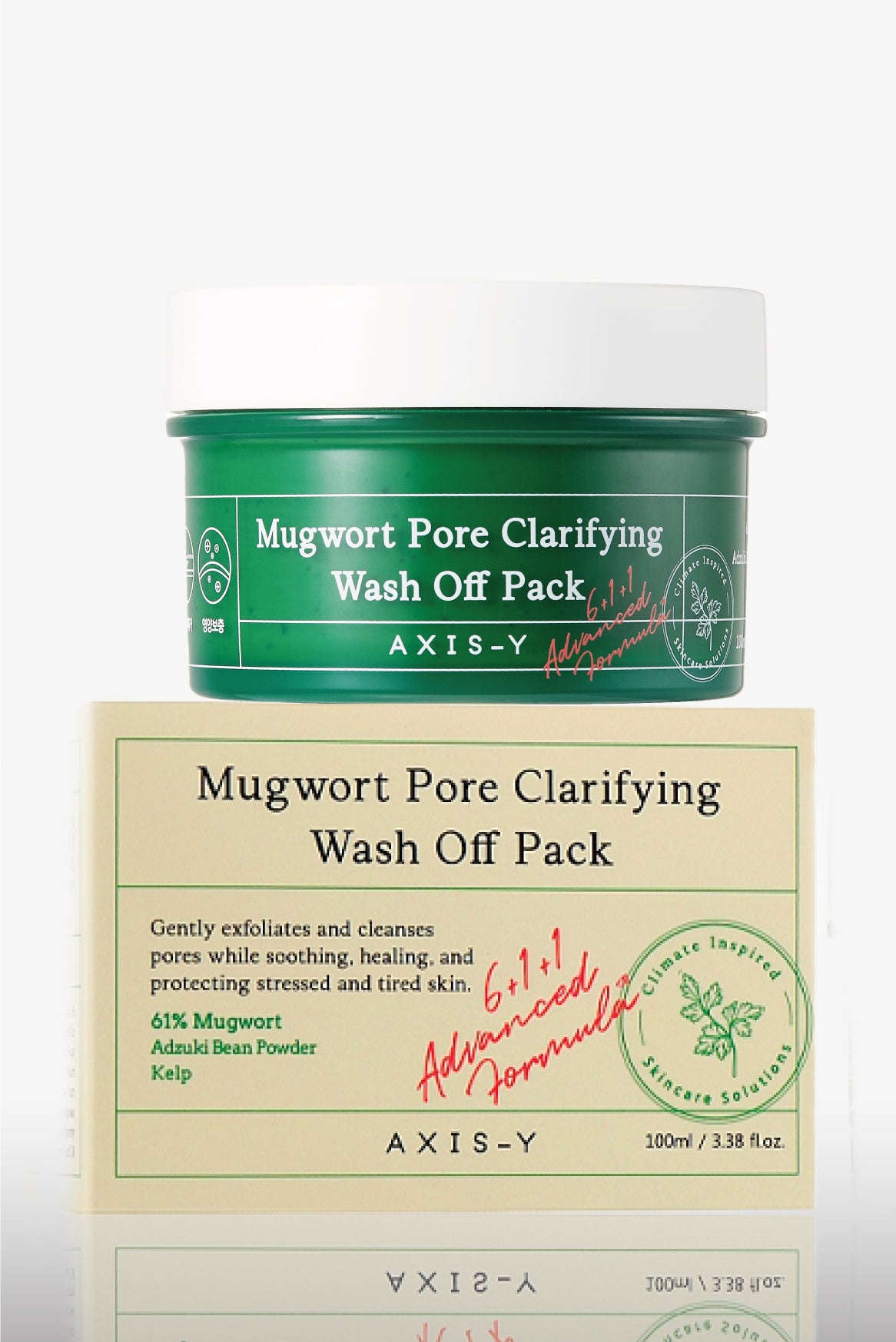 AXIS Y Mugwort Pore Clarifying Wash Off Pack Chok Chok Skin axis-y-mugwort-pore-clarifying-wash-off-pack-chok-chok-skin