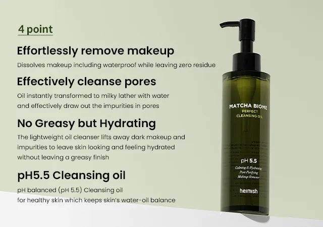 [Heimish] Matcha Biome Perfect Cleansing Oil
