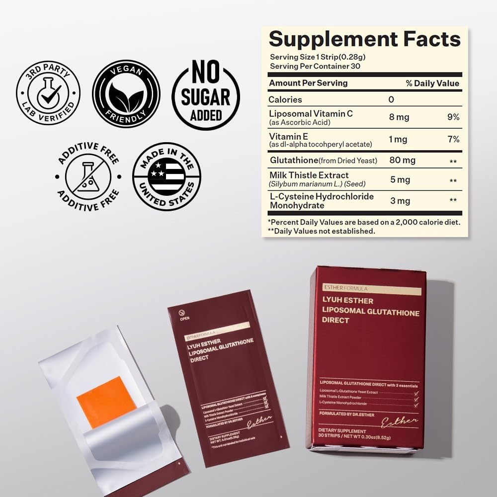 [Esther Formula] Liposome Glutathione Direct Ultra X