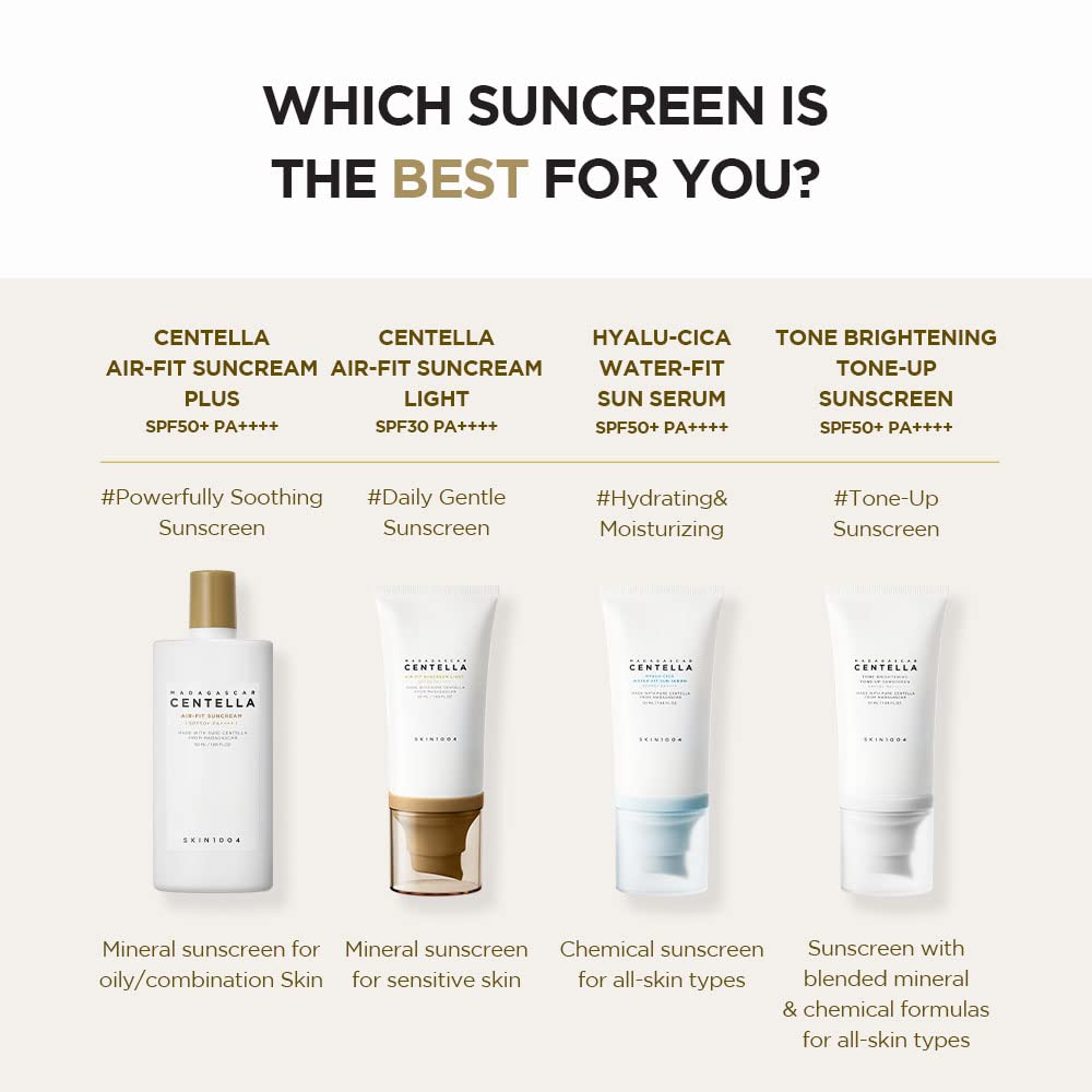 [SKIN1004] Madagascar Centella Hyalu-Cica Water-Fit Sun Serum SPF50+ PA++++