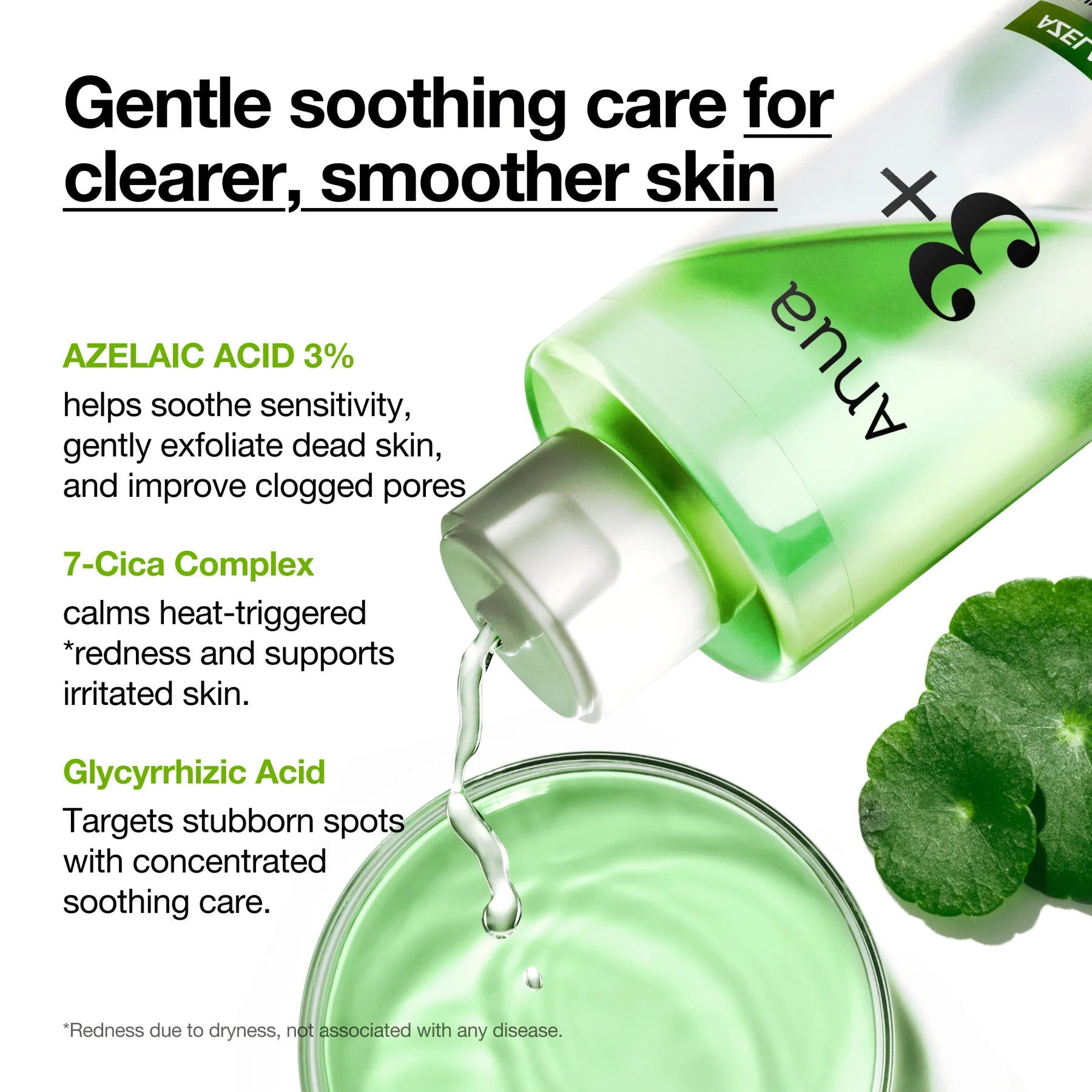 [ANUA] Azelaic Acid 3 Cica Skin Clarifying Toner
