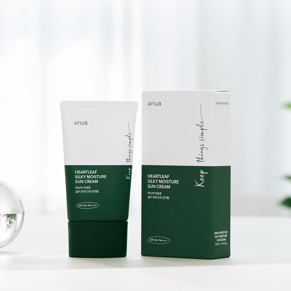 [ANUA] Heartleaf Silky Moisture Sunscreen