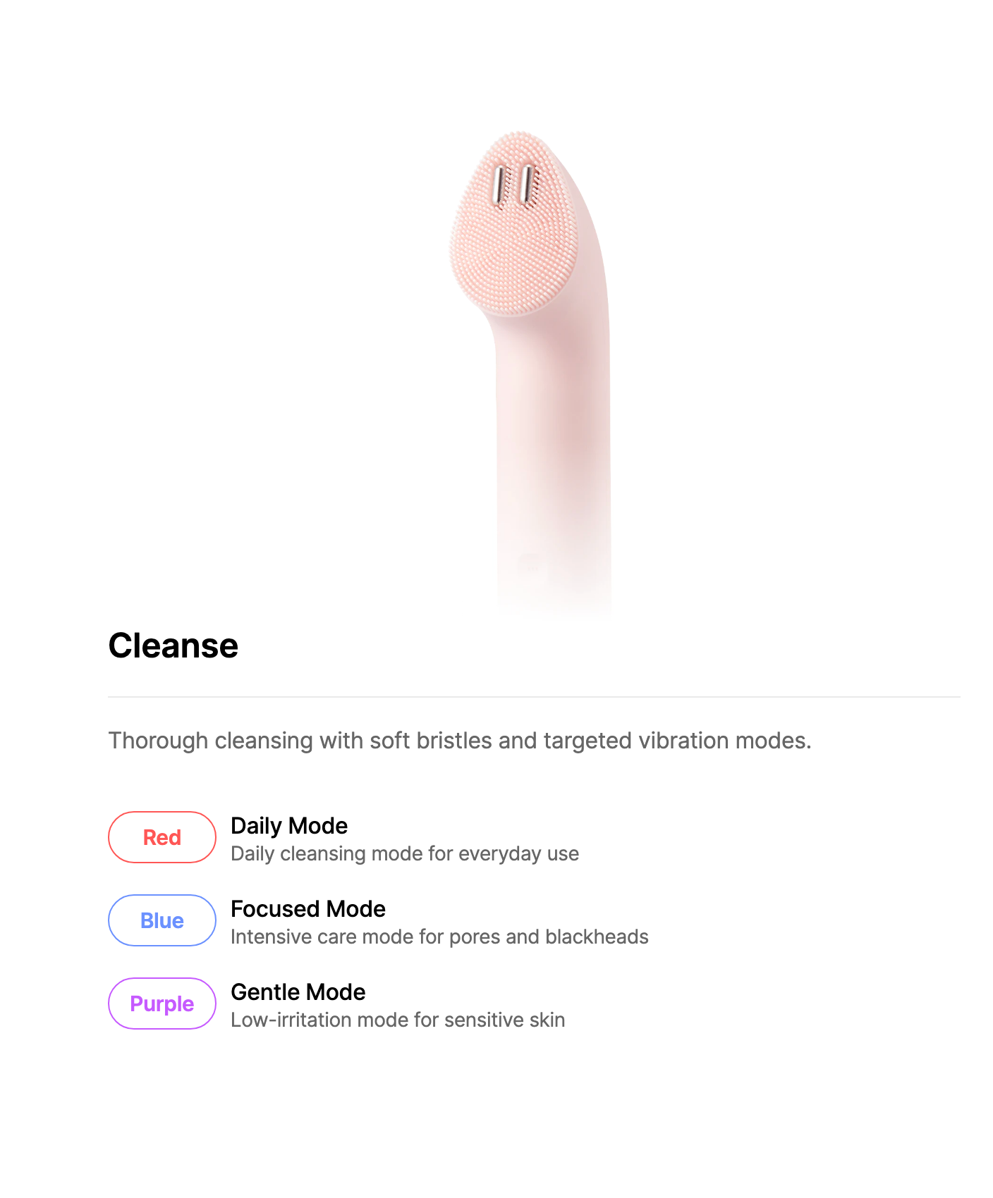 [Medicube] AGE-R Booster Cleanser Head