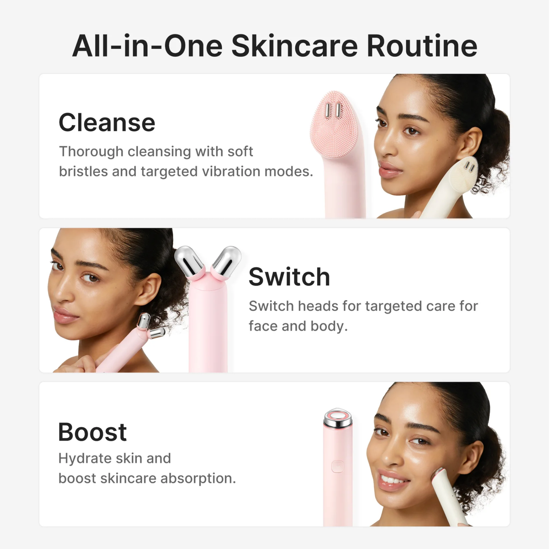 [Medicube] AGE-R Booster Cleanser Head