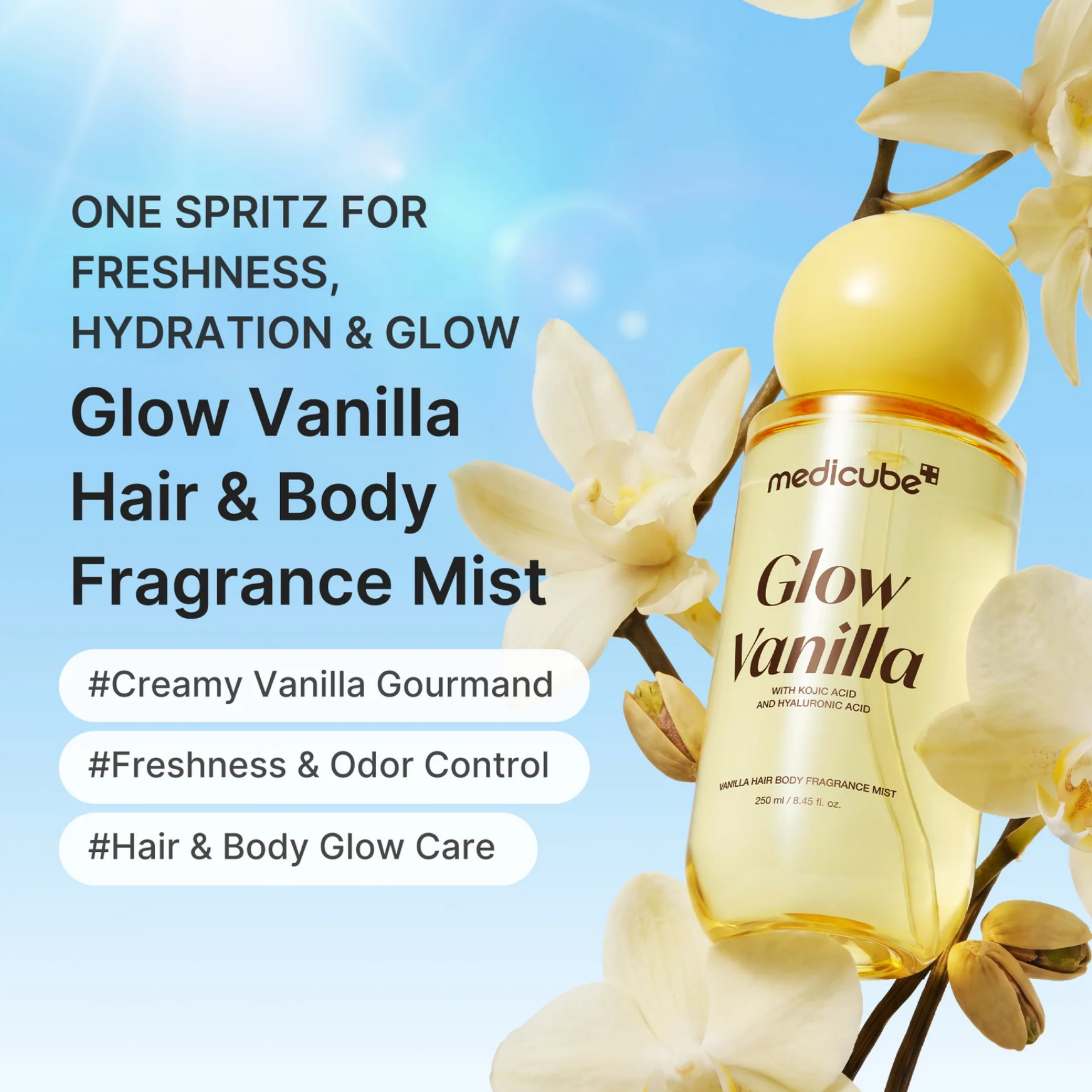 [Medicube] Vanilla Hair Body Fragance Mist