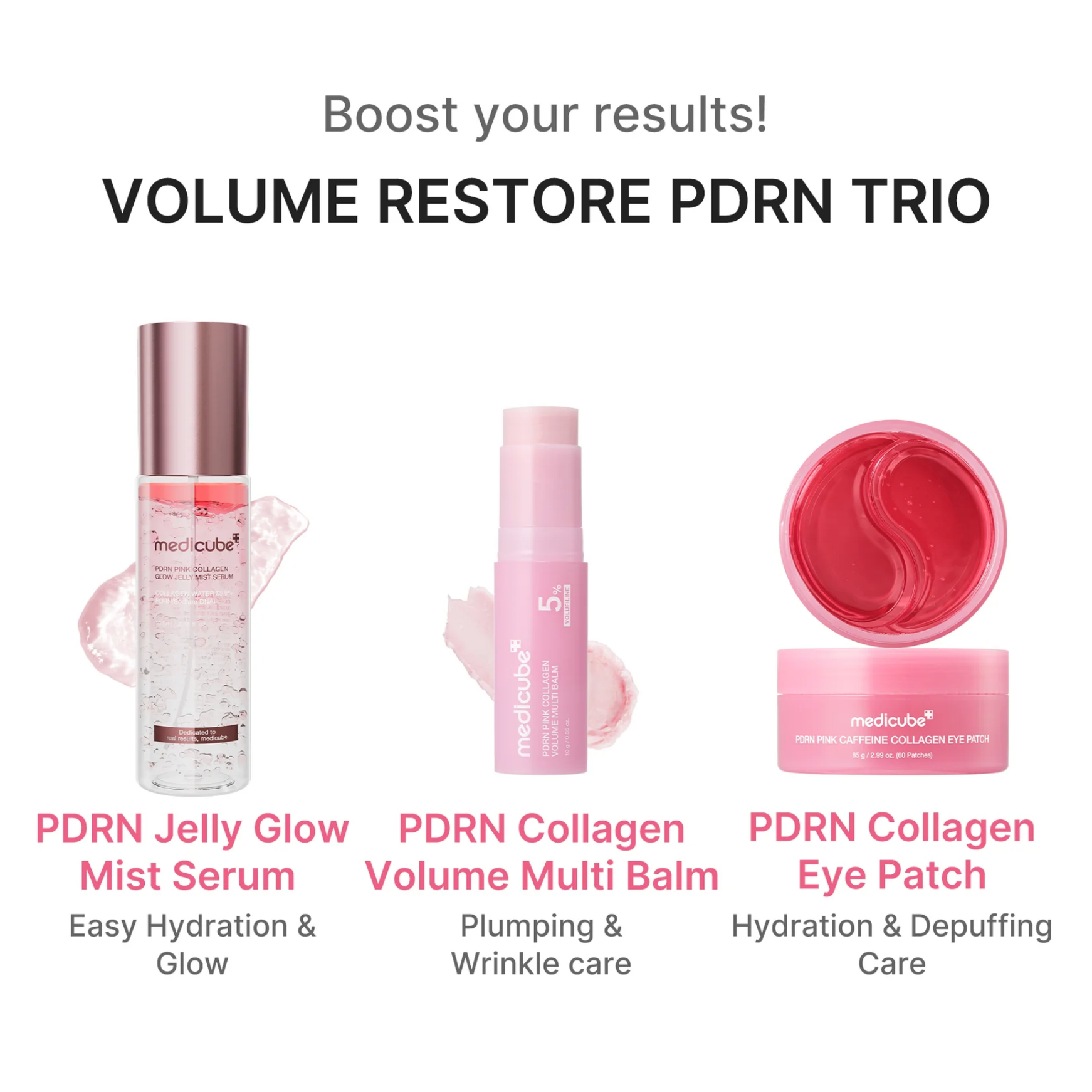 [Medicube] PDRN Pink Collagen Volume Multi Balm