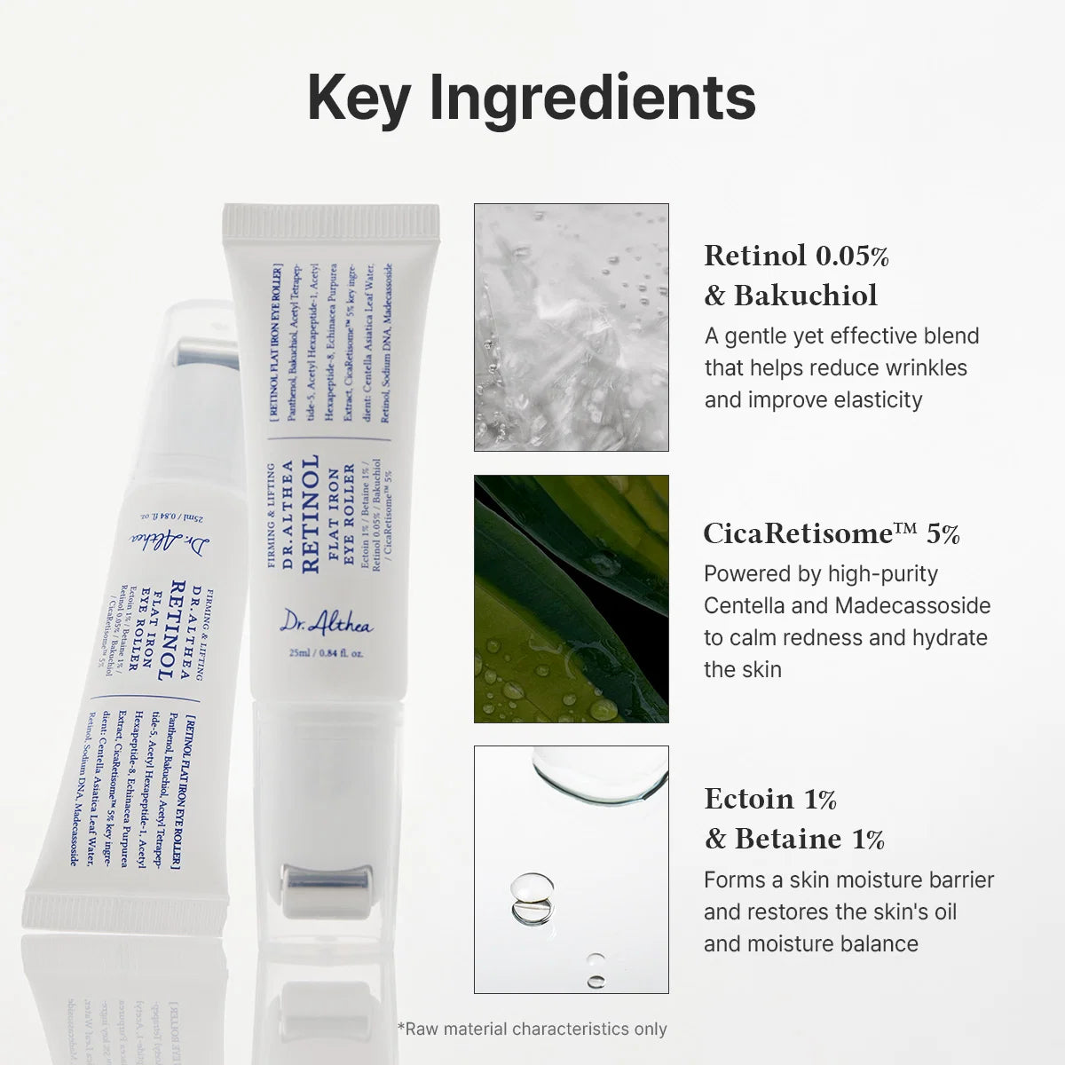 [Dr.Althea] Retinol Flat Iron Eye Roller
