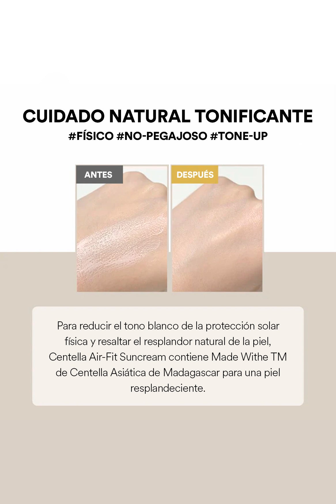 [SKIN1004] Madagascar Centella Air-Fit Suncream Plus SPF50+ PA++++