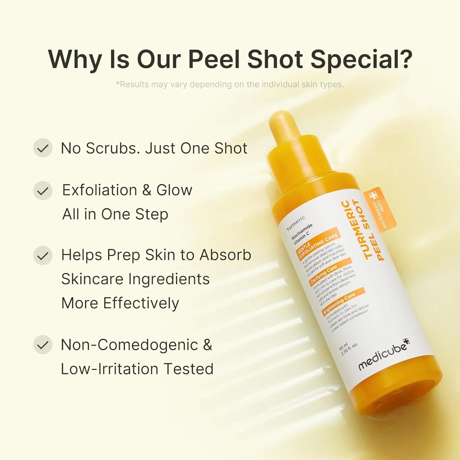 [Medicube] Kojic Acid Turmeric Peel Shot