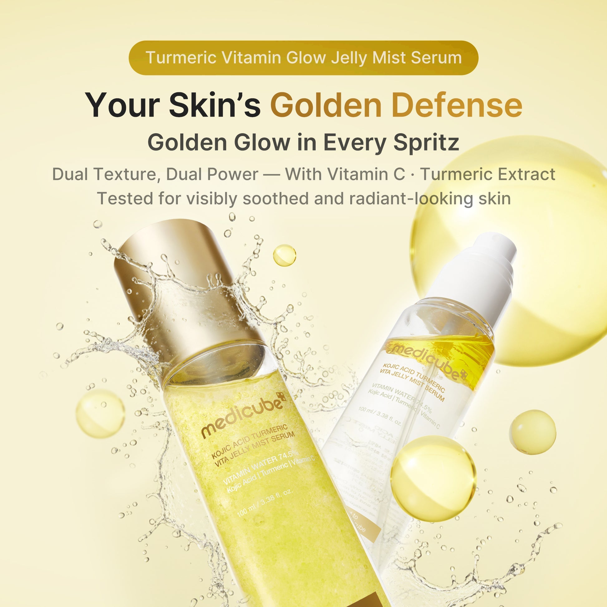 [Medicube] Kojic Acid Turmeric Vita Jelly Mist Serum