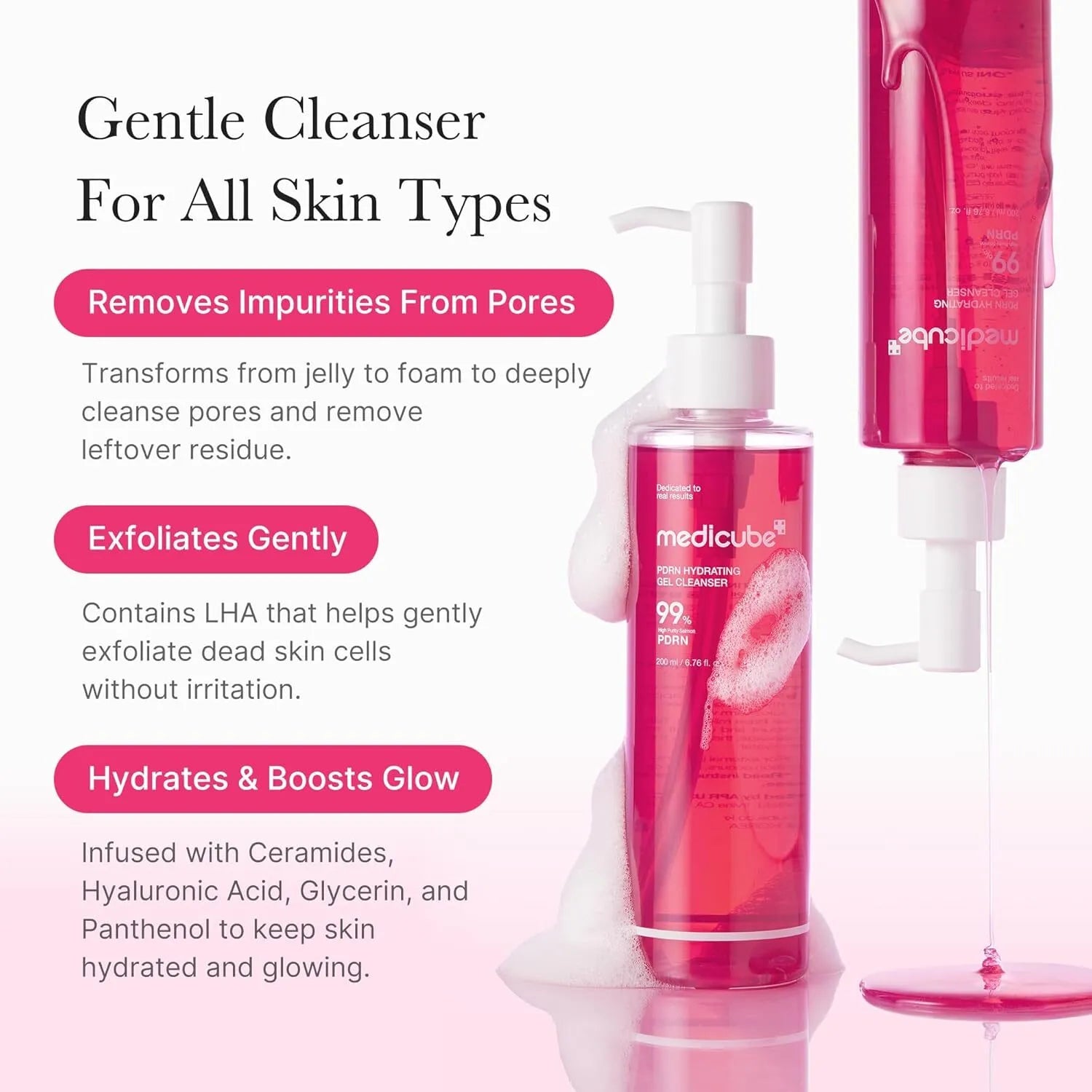 [Medicube] PDRN Hydrating Gel Cleanser