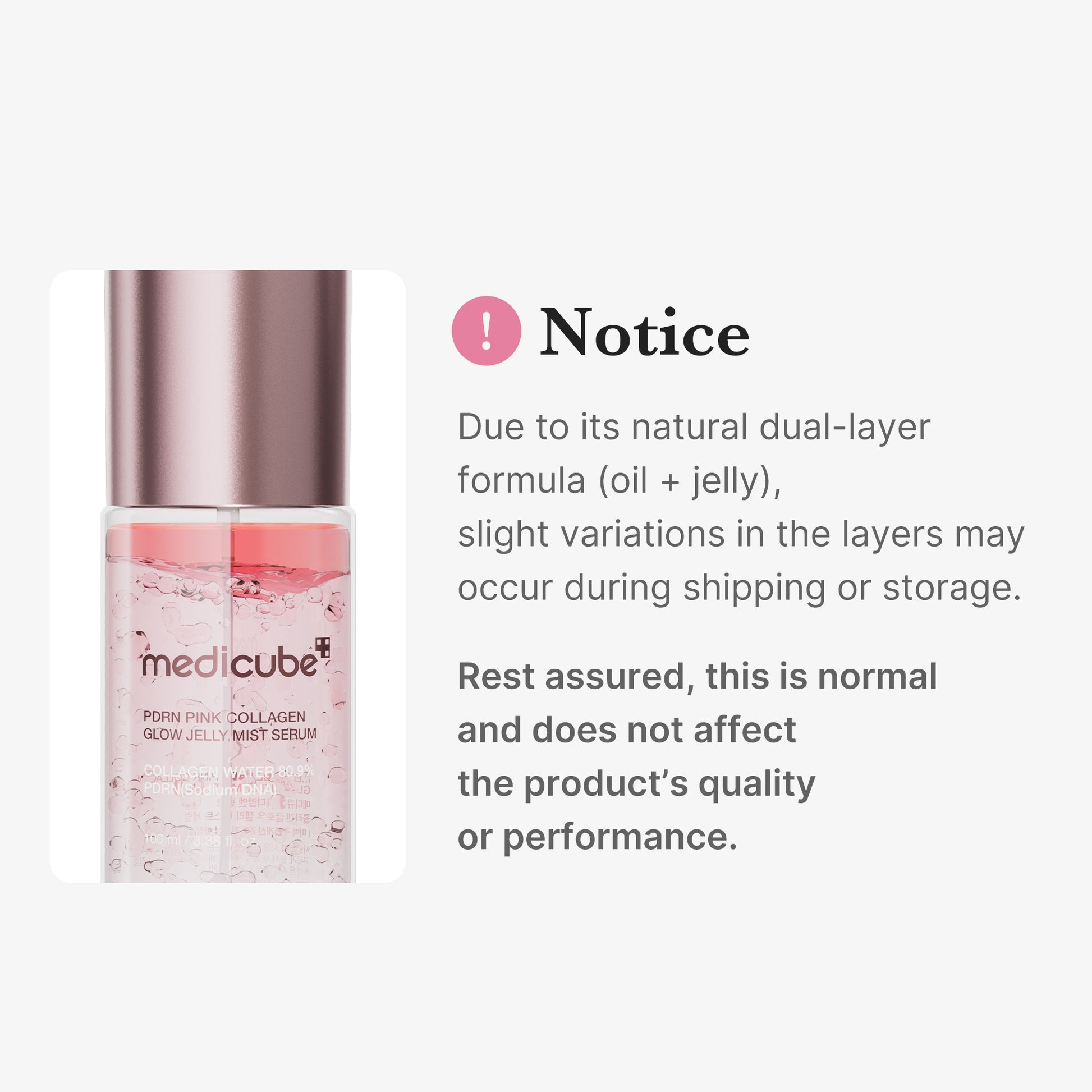 [Medicube] PDRN Pink Collagen Glow Jelly Mist Serum