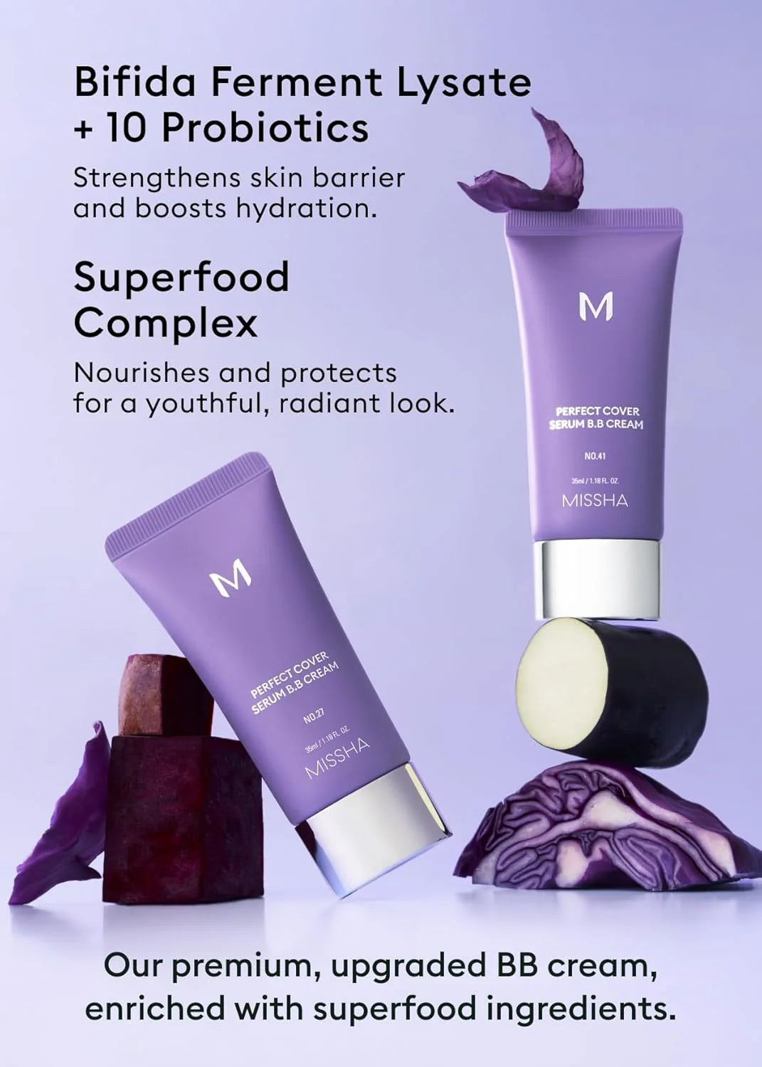 [Missha] M Perfect Cover Serum BB Cream SPF 50+ PA++++