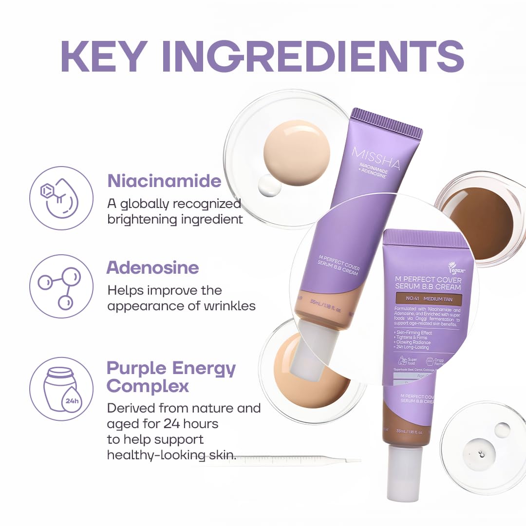 [Missha] M Perfect Cover Serum BB Cream SPF 50+ PA++++
