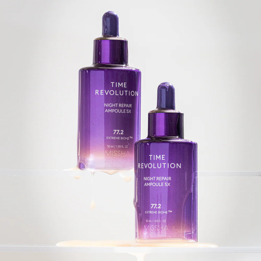 [Missha] Time Revolution Night Repair Ampoule 5x