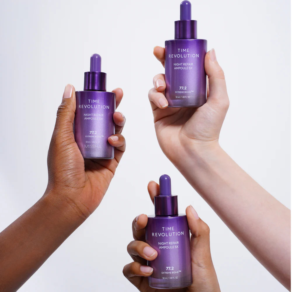 [Missha] Time Revolution Night Repair Ampoule 5x