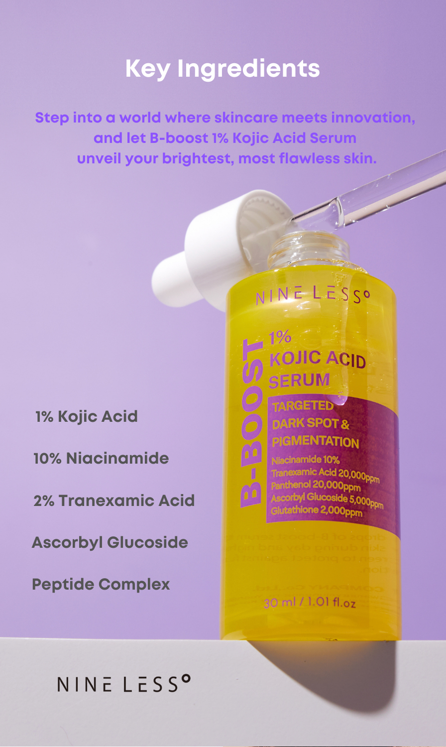 [NINE LESS] B-Boost 1% Kojic Acid Serum