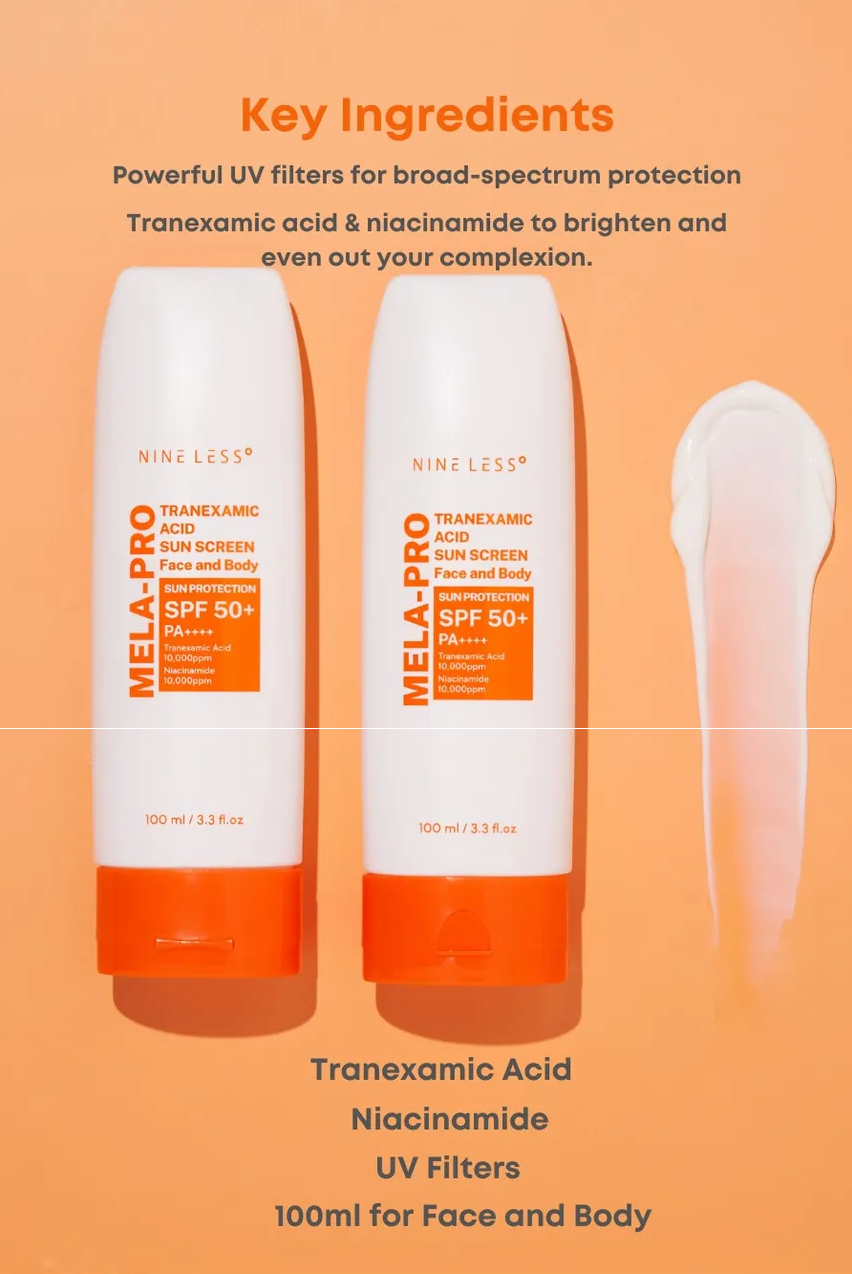 [NINE LESS] MELA-PRO Tranexamic Acid Sun Screen SPF 50+ PA++++