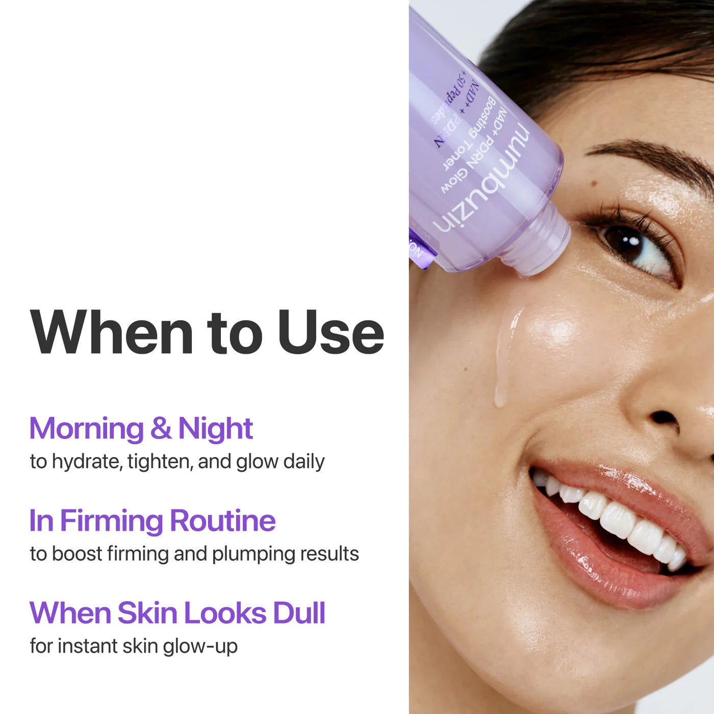 [Numbuzin] No.9 NAD+ PDRN Glow Boosting Toner