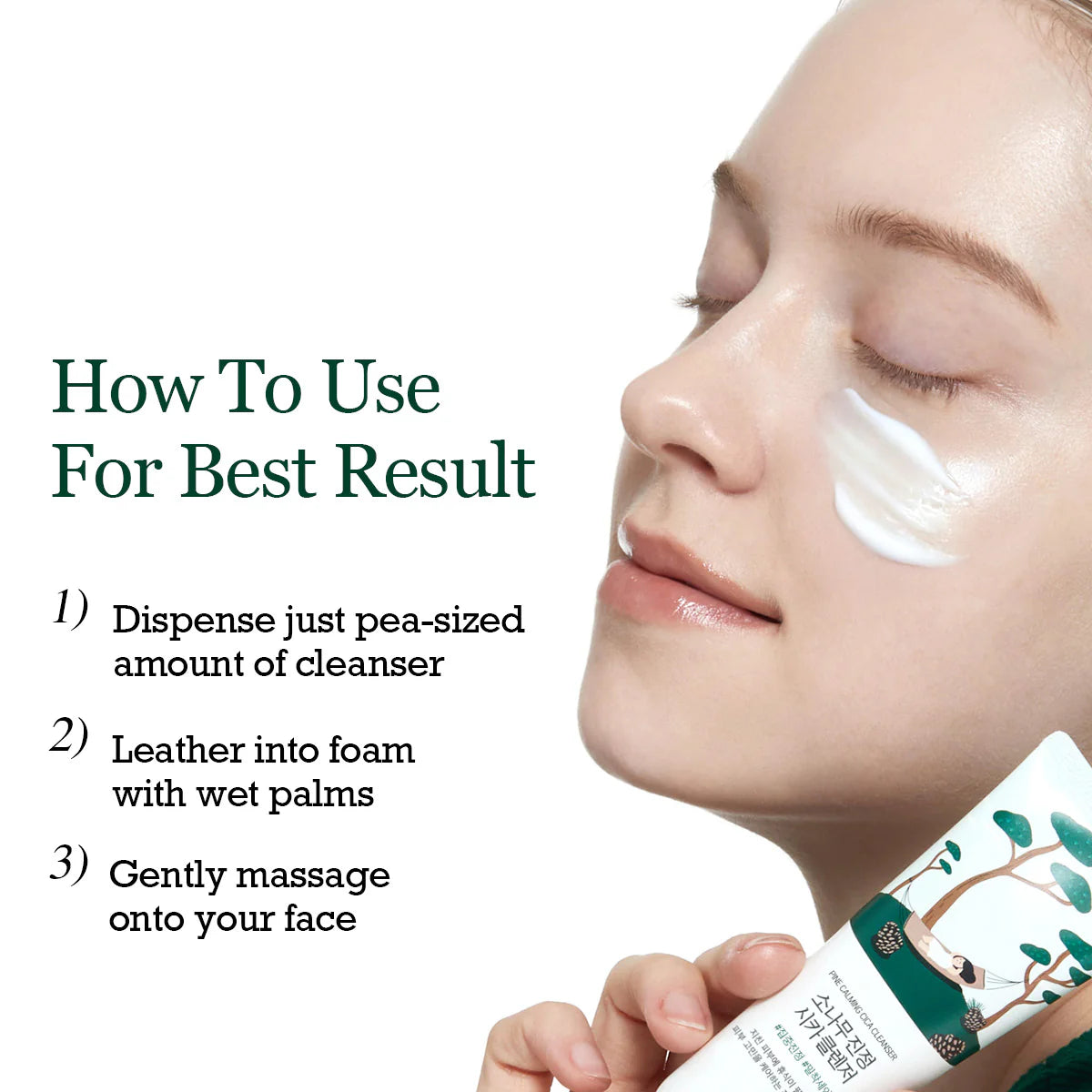 [Round Lab] Pine Calming Cica Cleanser