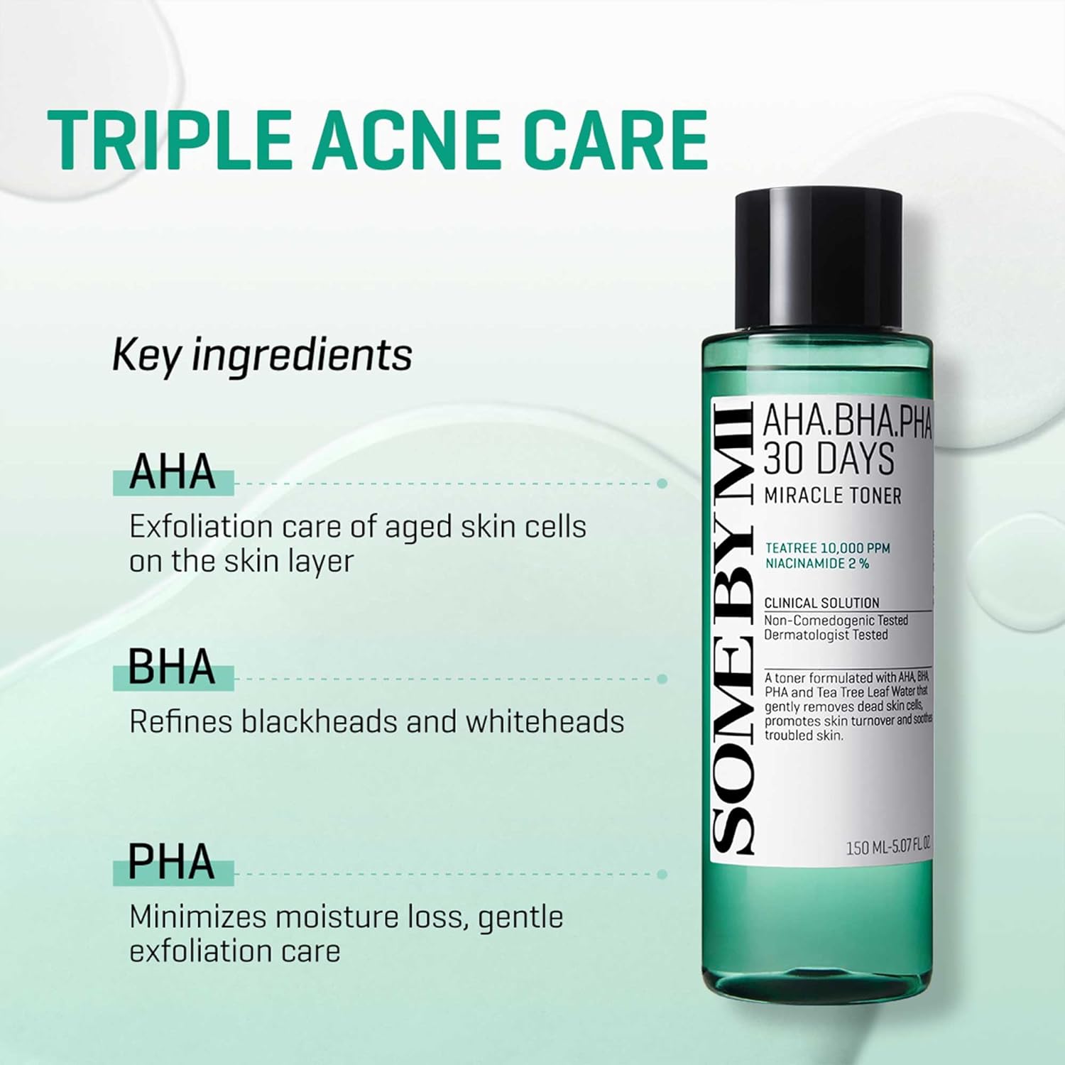 [Some By Mi] AHA BHA PHA 30 days Miracle Toner