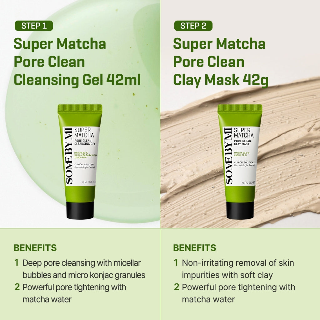 [Some By Mi] Super Matcha Pore Care Starter Kit