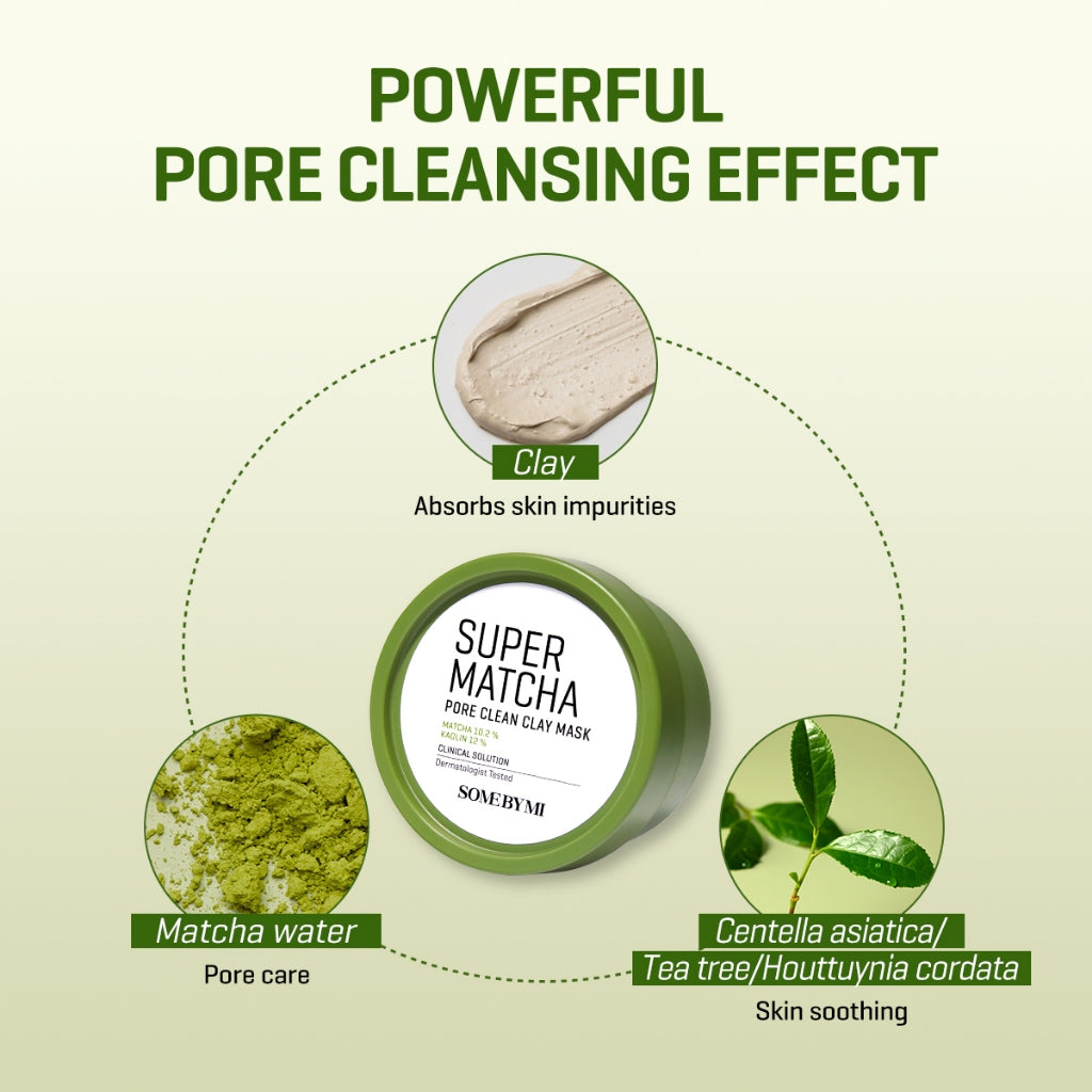 [Some By Mi] Super Matcha Pore Clean Clay Mask