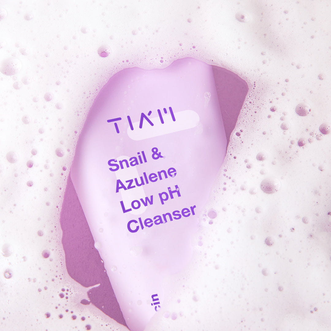 [TIA'M] Snail & Azulene Low pH Cleanser