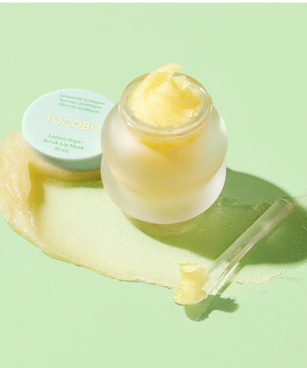 [TOCOBO] Lemon Sugar Scrub Lip Mask