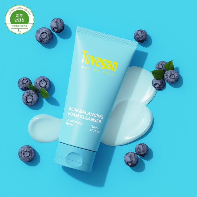 [Tovegan] Blue Balancing Foam Cleanser
