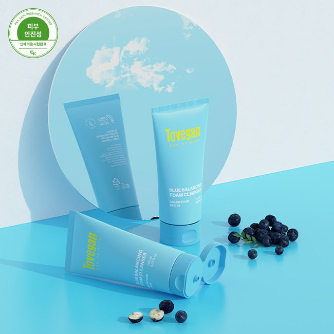 [Tovegan] Blue Balancing Foam Cleanser