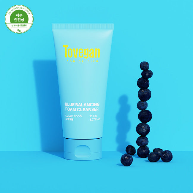 [Tovegan] Blue Balancing Foam Cleanser