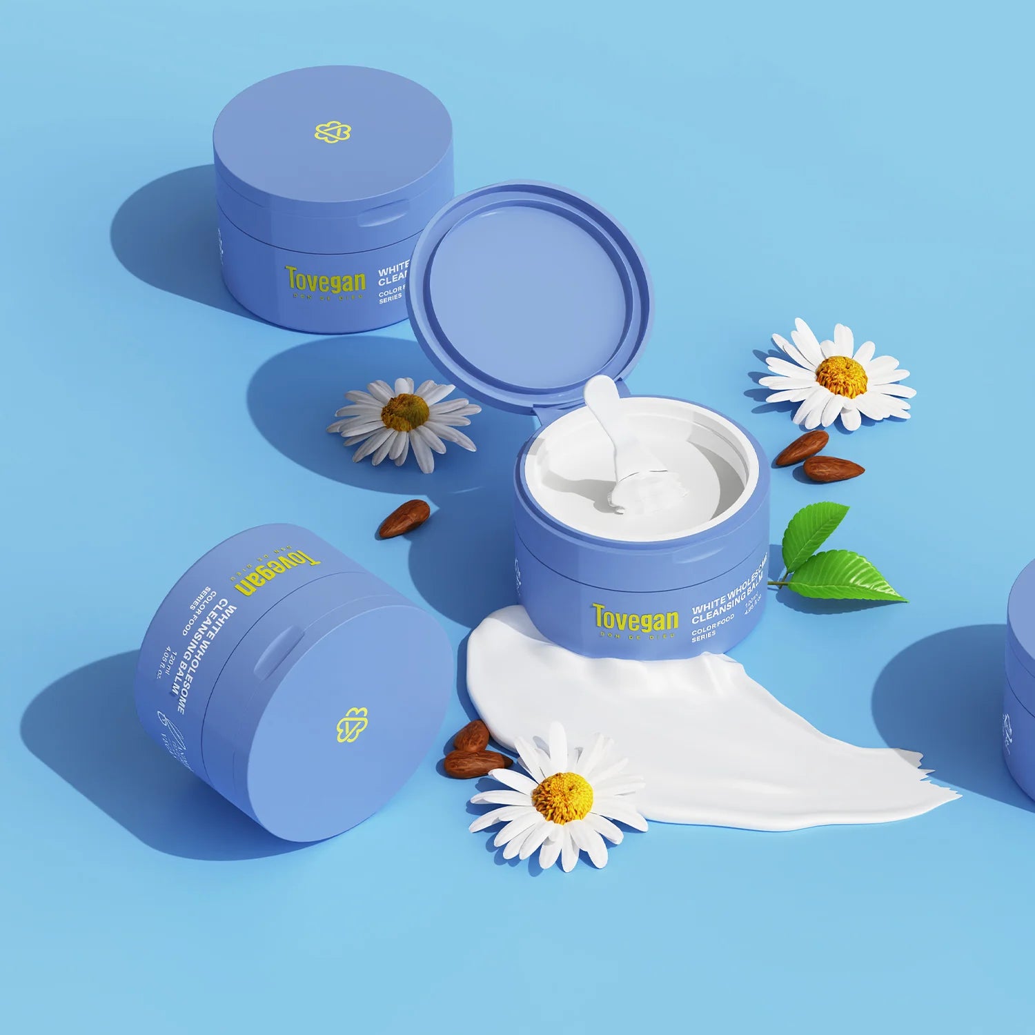 [Tovegan] White Wholesome Cleansing Balm