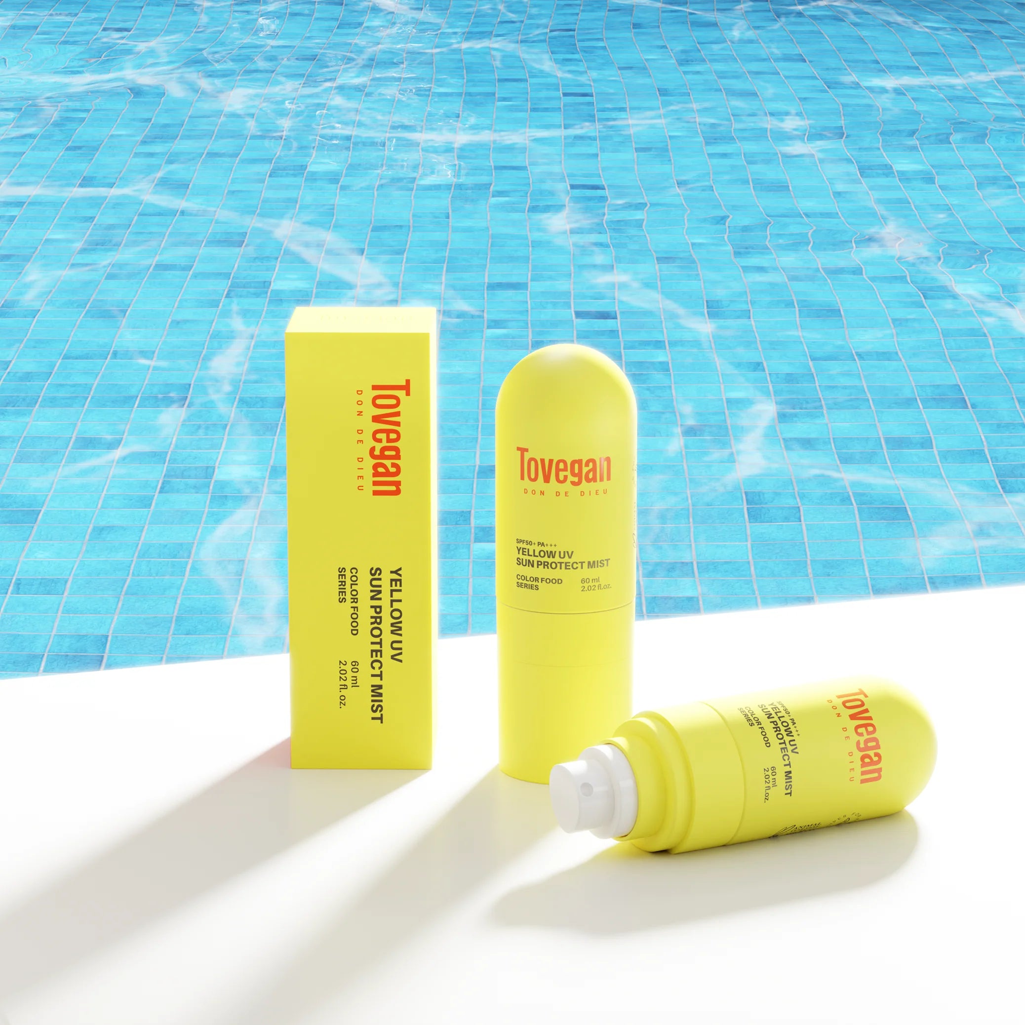 [Tovegan] Yellow UV Sun Protect Mist SPF50+ PA+++