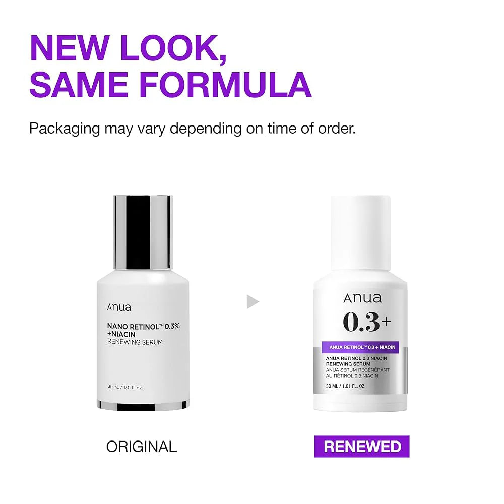 [ANUA] Retinol 0.3% + Niacin Renewing Serum