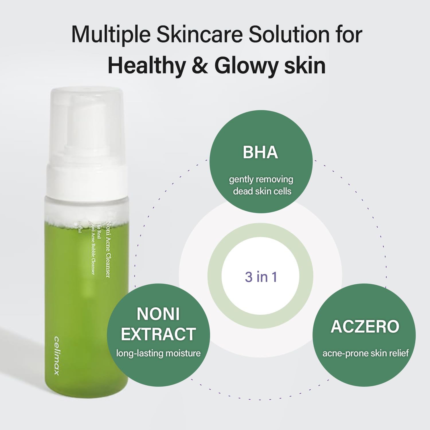 [Celimax] Noni Acne Bubble Cleanser