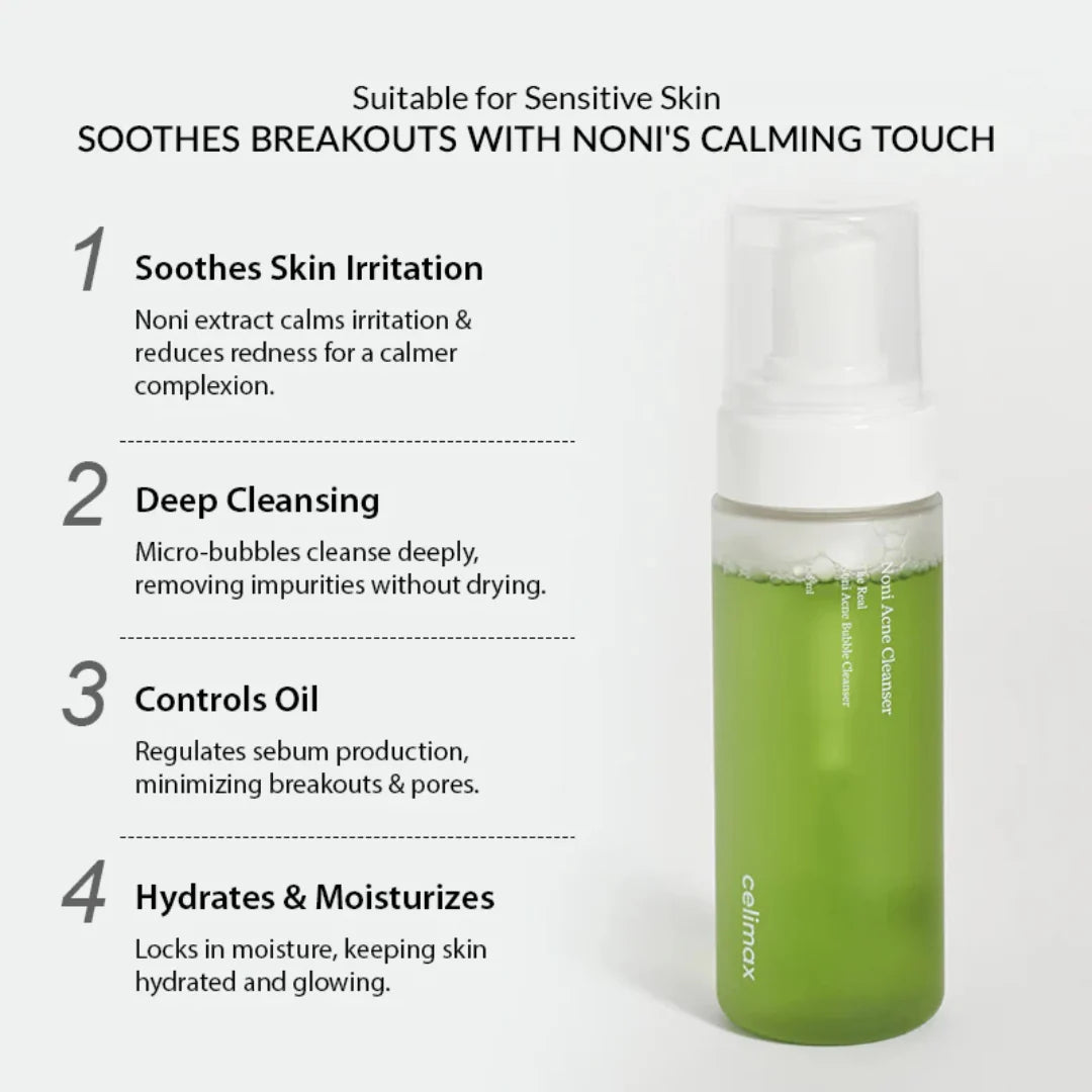 [Celimax] Noni Acne Bubble Cleanser