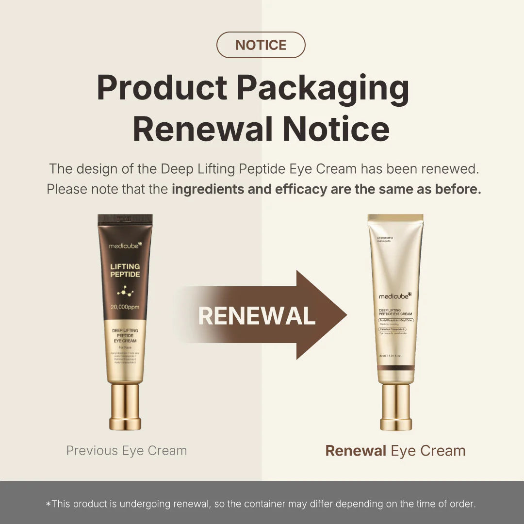 [Medicube] Deep Lifting Peptide Eye Cream