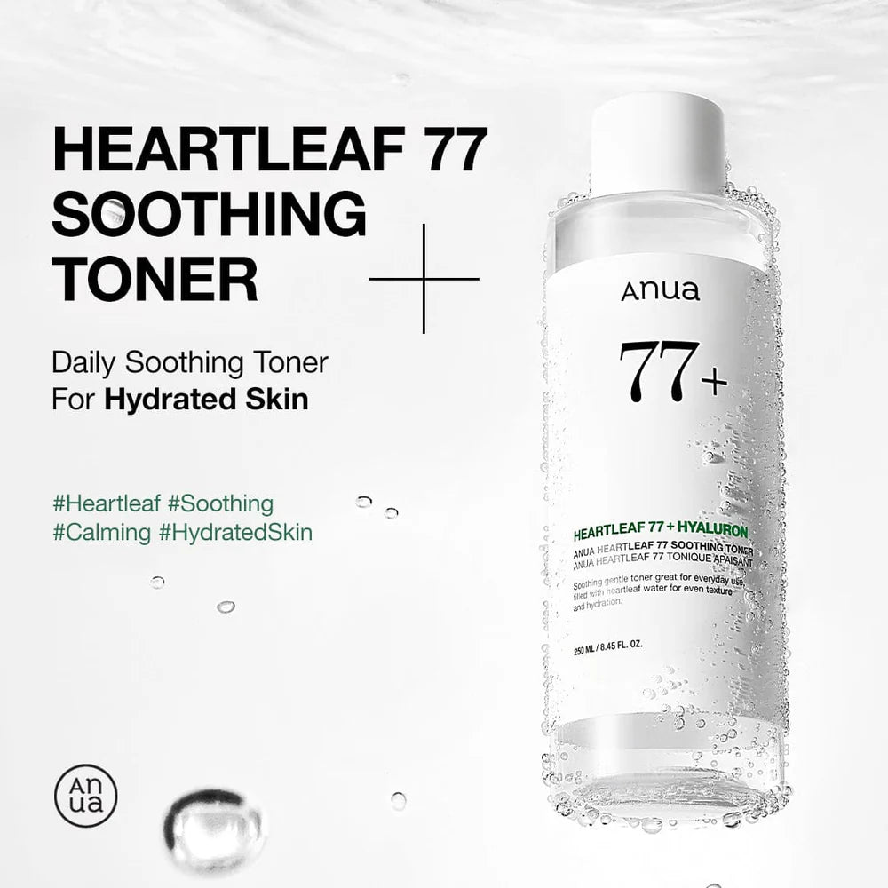 [ANUA] Heartleaf 77 + Hyaluron Soothing Toner