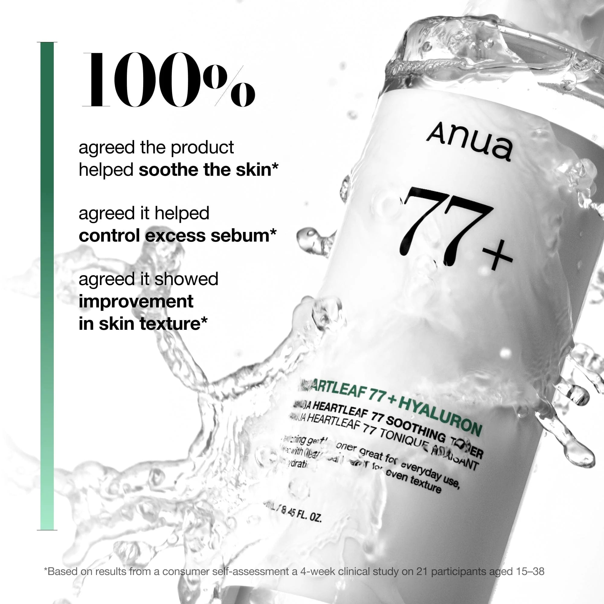 [ANUA] Heartleaf 77 + Hyaluron Soothing Toner