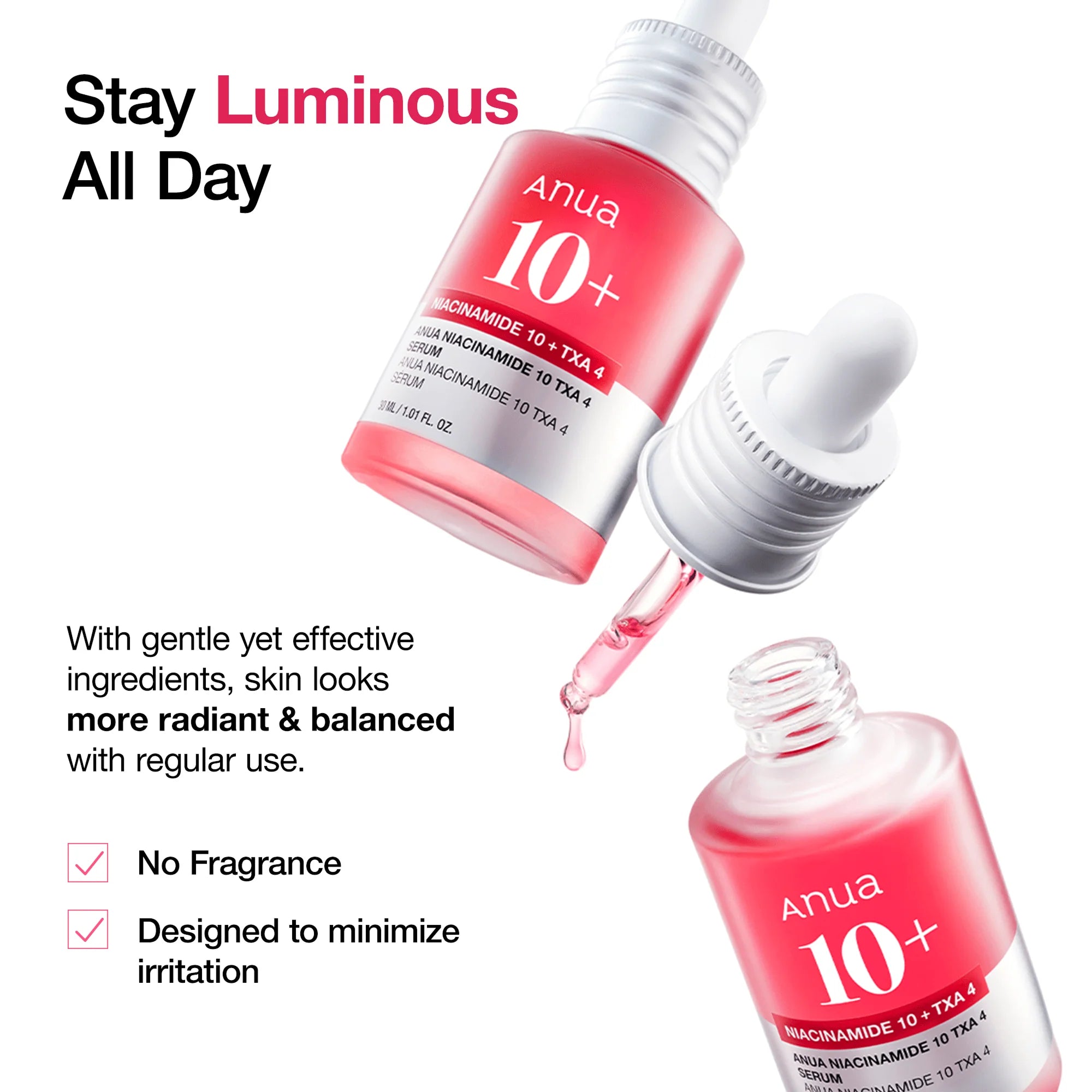 [ANUA] Niacinamide 10% + TXA 4% Serum