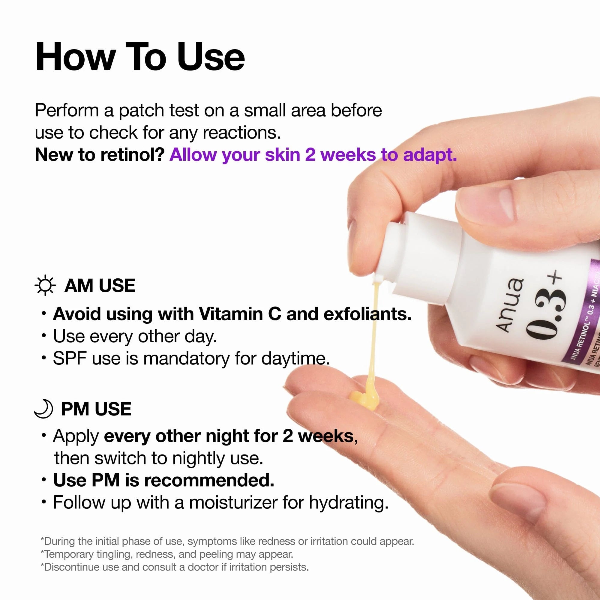 [ANUA] Retinol 0.3% + Niacin Renewing Serum