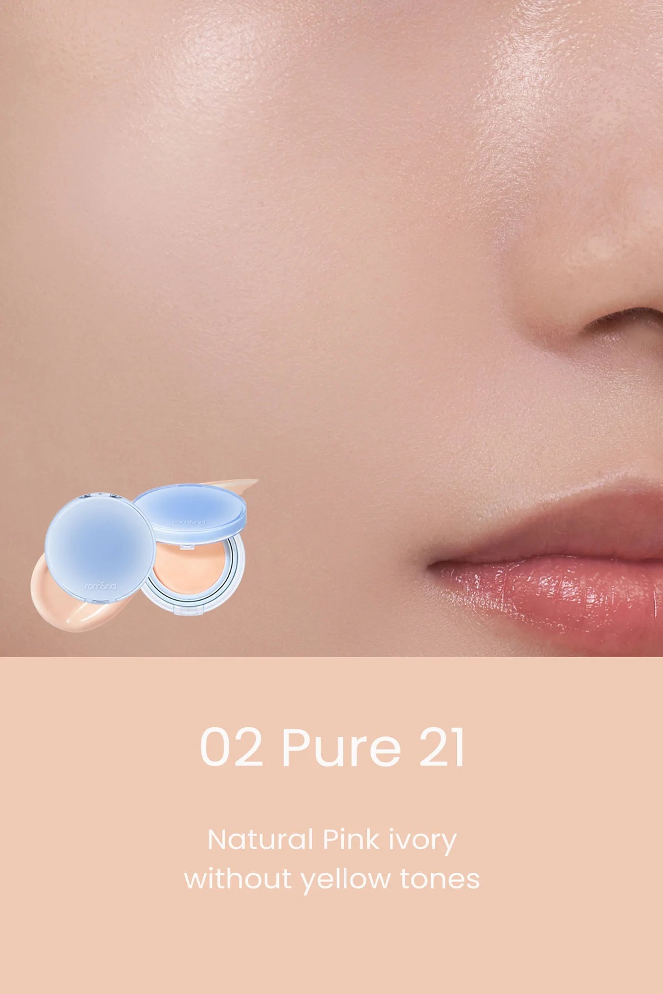 [rom&nd] Bare Water Cushion SPF 38 PA+++