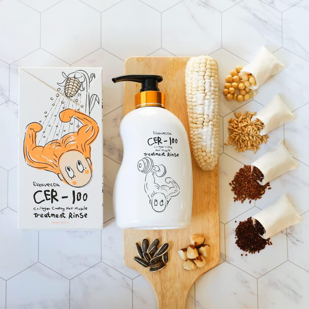 [Elizavecca] CER-100 Collagen Coating Hair Muscle Treatment Rinse