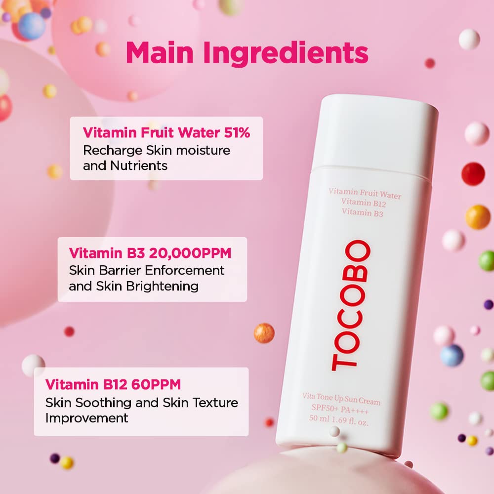 [TOCOBO] Vita Tone Up Sun Cream SPF 50+ PA++++