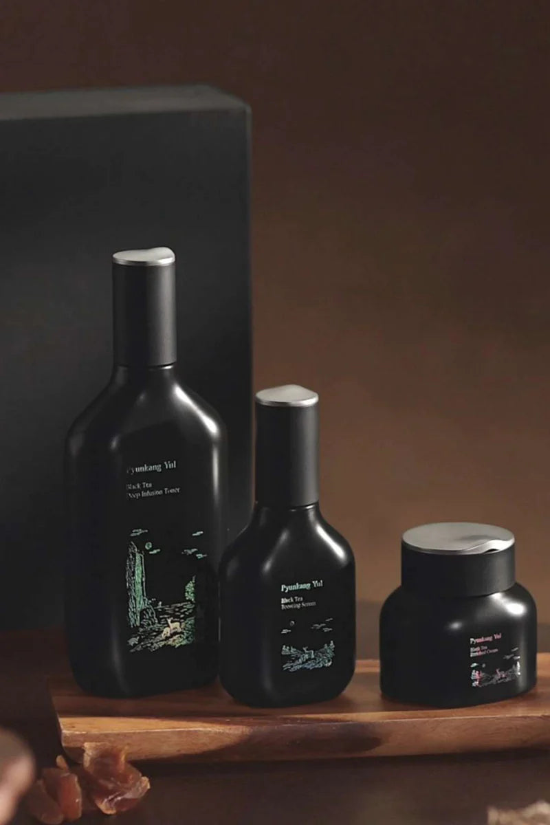 新品 PYUNKANGYUL Black Tea Line Gift Set Amazon.com: [PKY] Pyunkang Yul Black Tea Line Gift Box Set