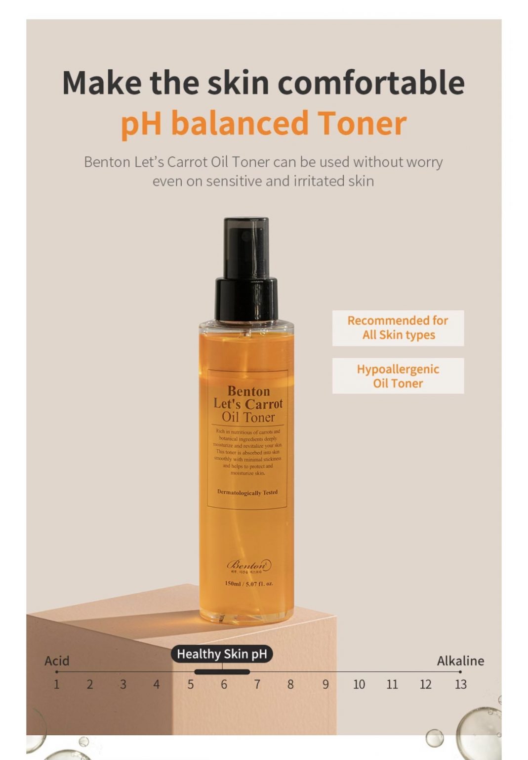 [Benton] Let's Carrot Oil Toner