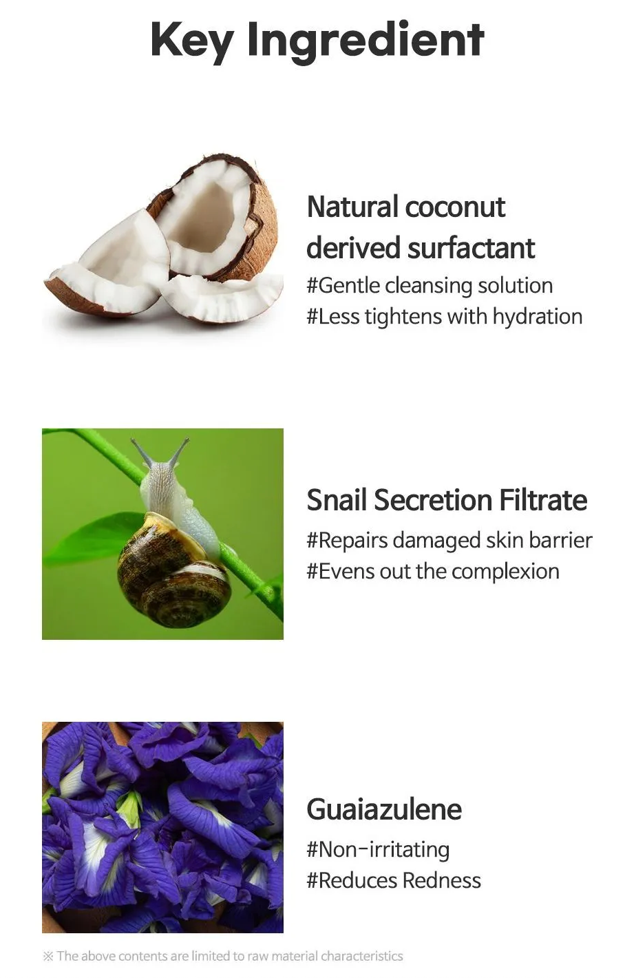 [TIA'M] Snail & Azulene Low pH Cleanser