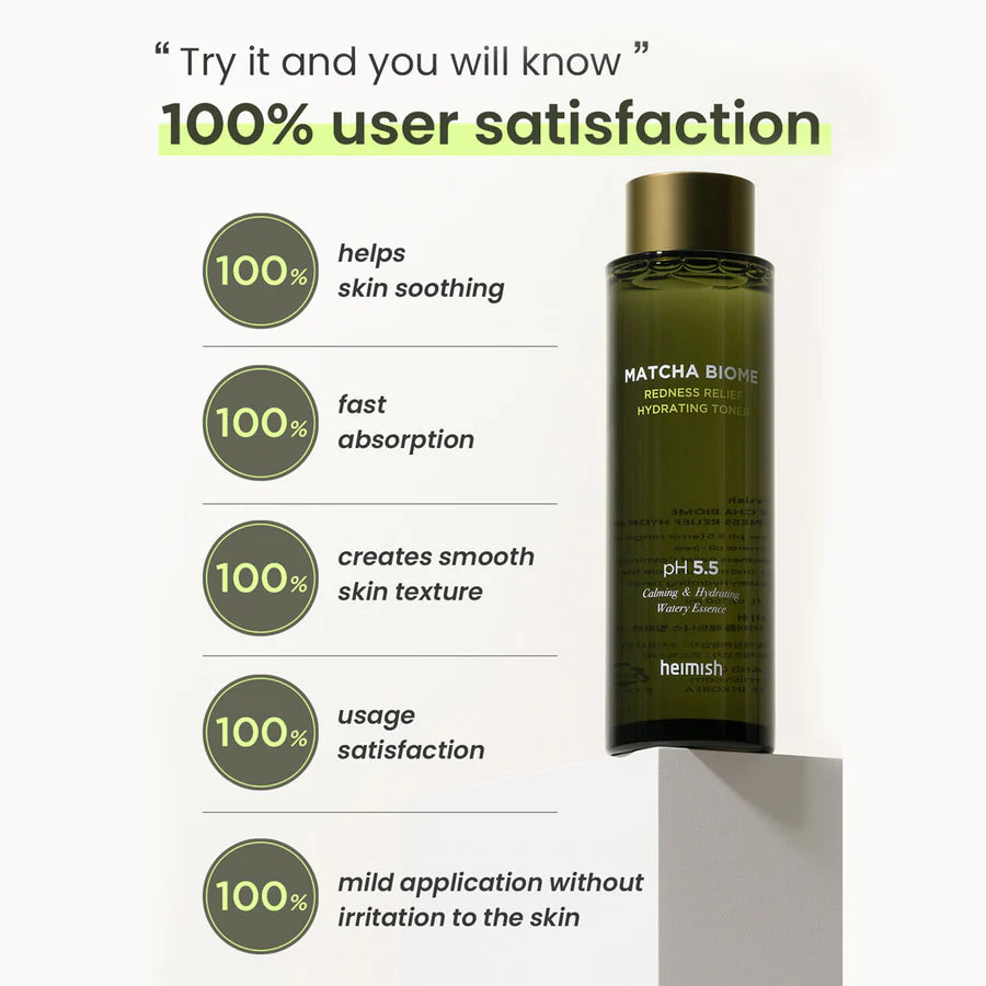 [Heimish] Matcha Biome Redness Relief Hydrating Toner