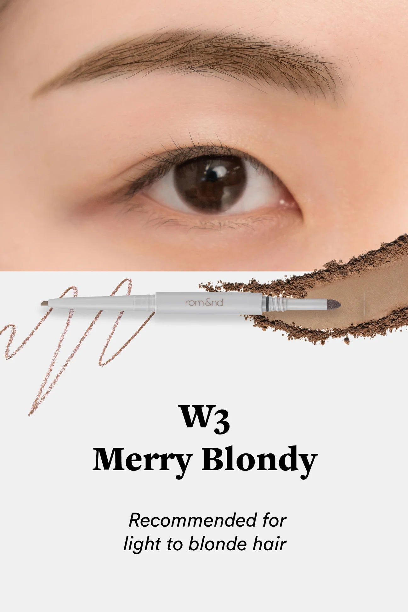 [rom&nd] Han All Sharp Brow